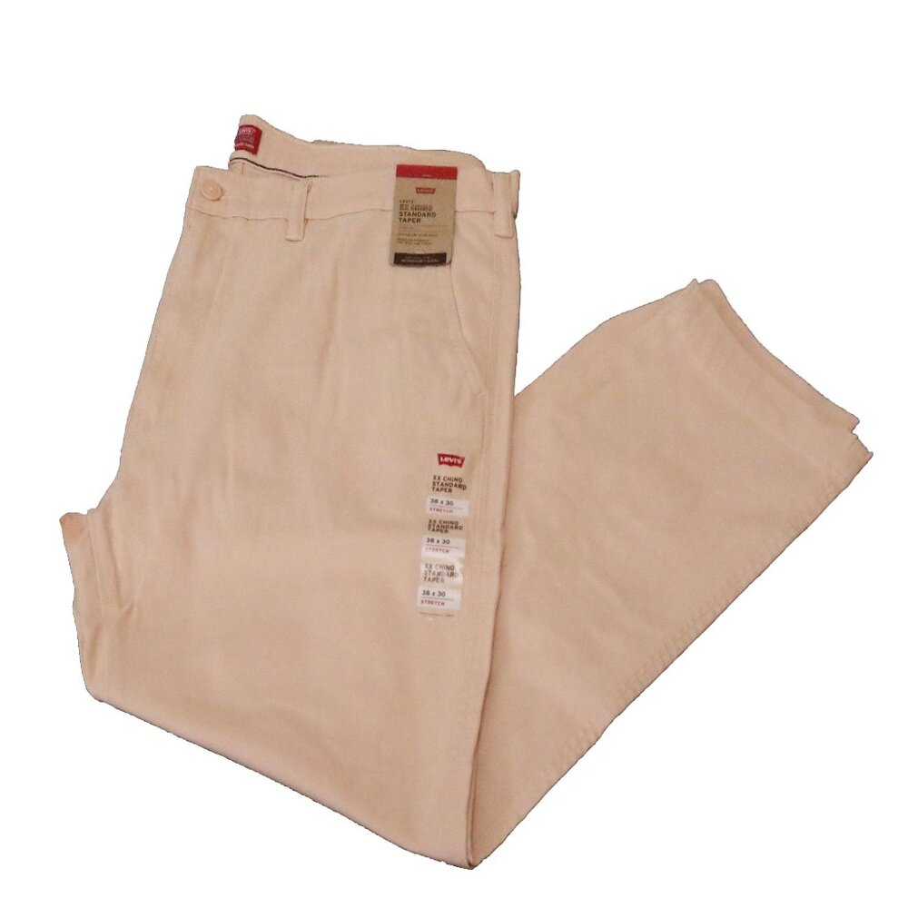 Men's Levi's XX Chino Standard Taper Pants, Pink, 38x30, New with Tags